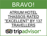 Atrium 4 Star Hotel Thassos - Awards